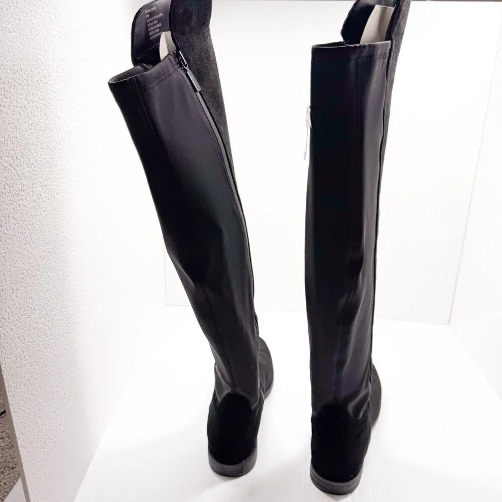 Blondo Women's Black Layne Waterproof Over the Knee Boot Size 8.5M NIB Boho Chic